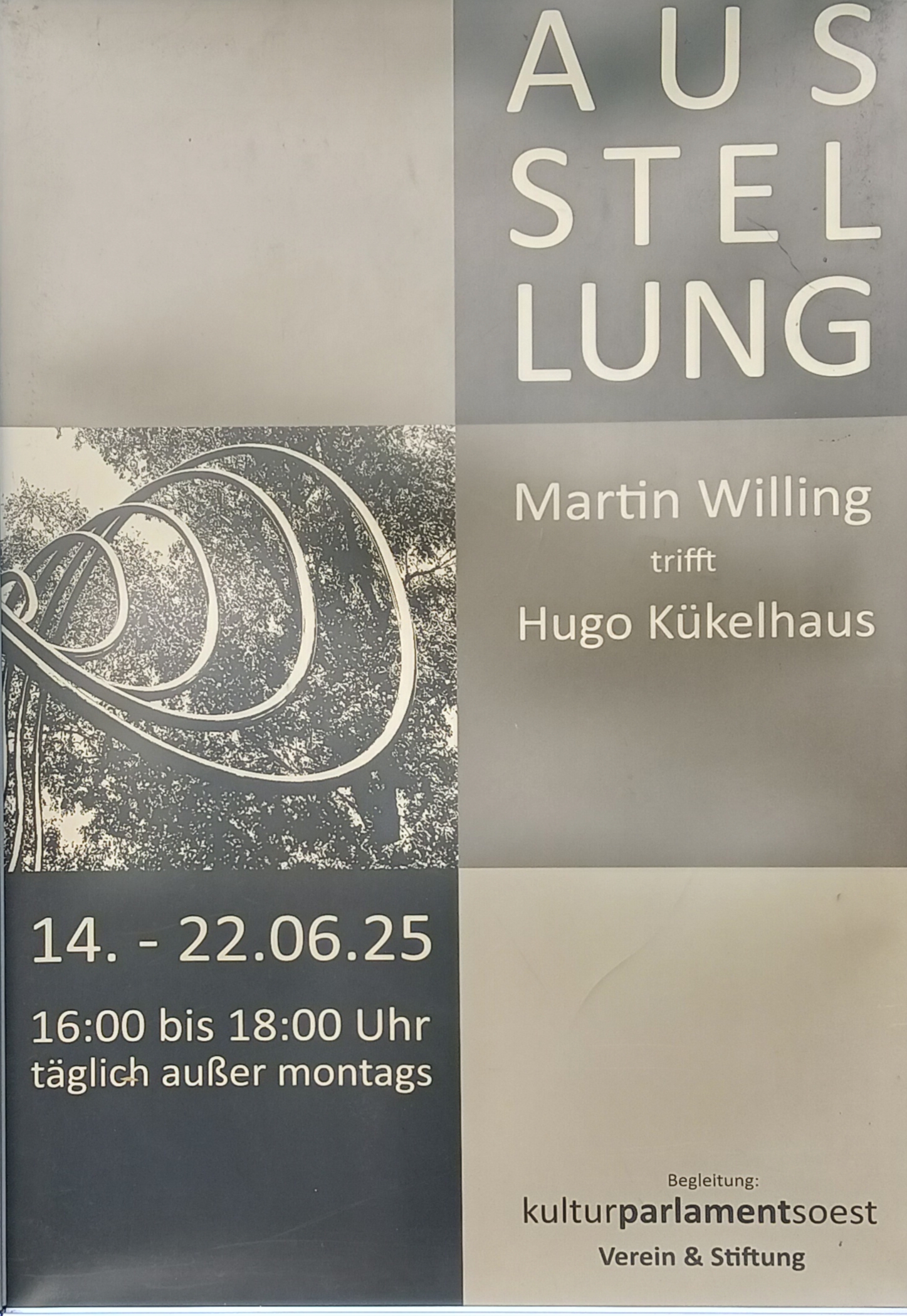 Plakat zur Ausstellung